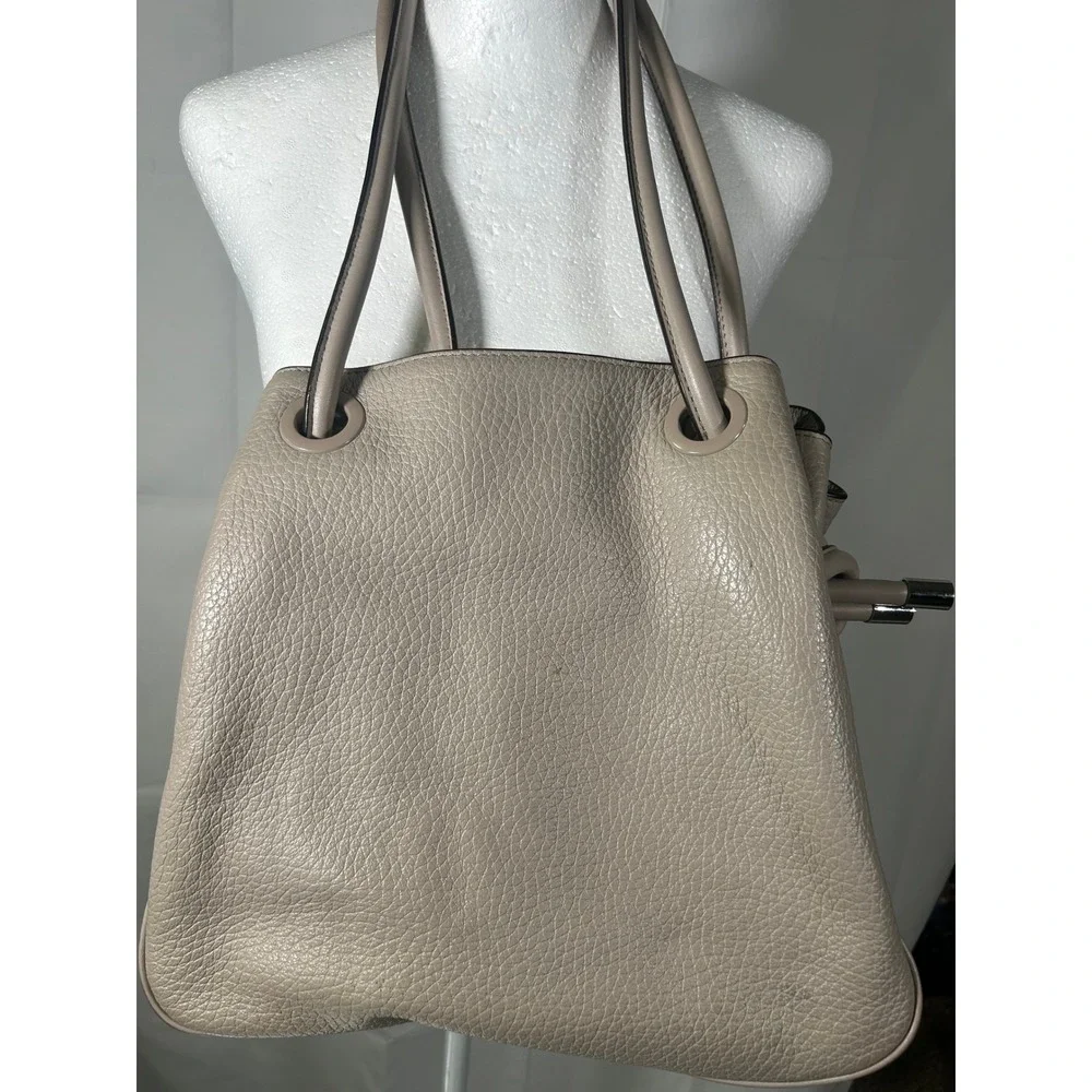 MICHAEL KORS Daila Large Pebbled‎ Leather Tote Shoulder Bag#257